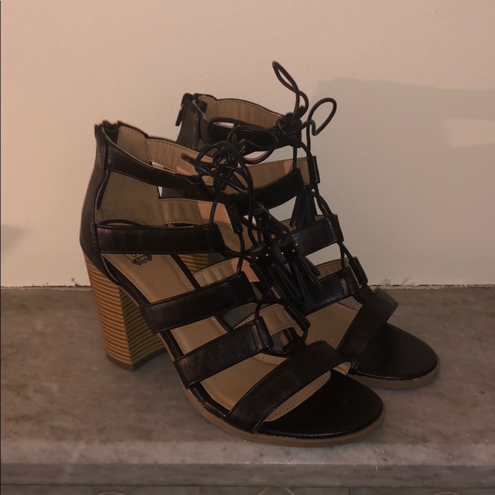 Lace Up Heels